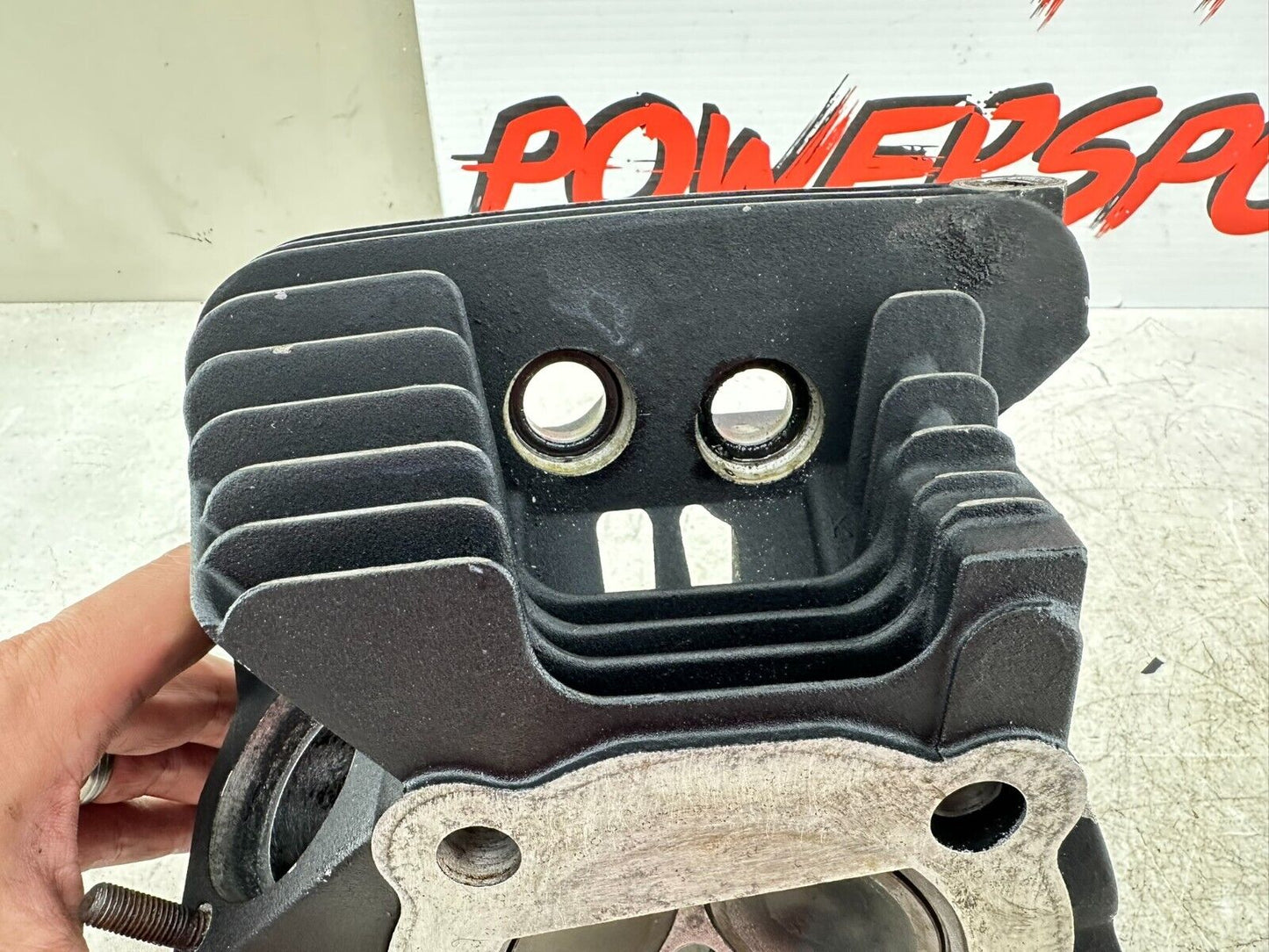 1995 HARLEY SOFTAIL EVO Engine Motor Rear Cylinder Head w/ Valves 16720-84C