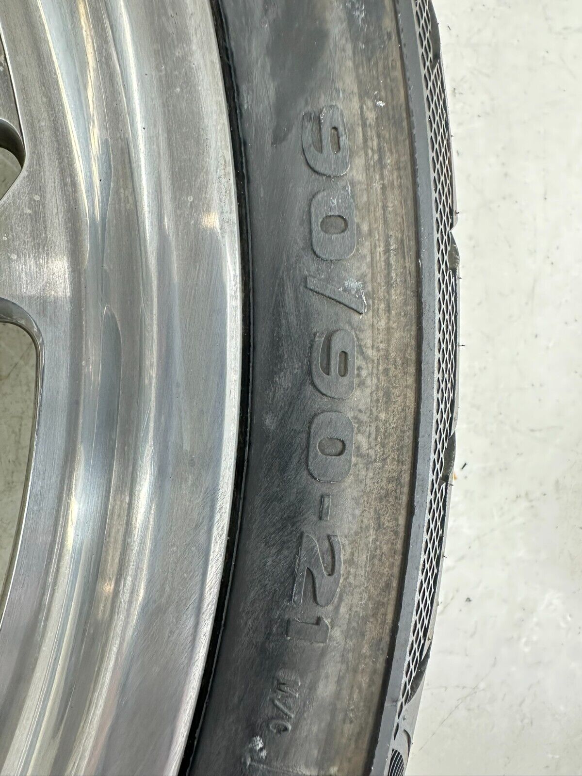 1999 HARLEY SOFTAIL 21" Front Wheel Rim Tire Mag 3 Spoke