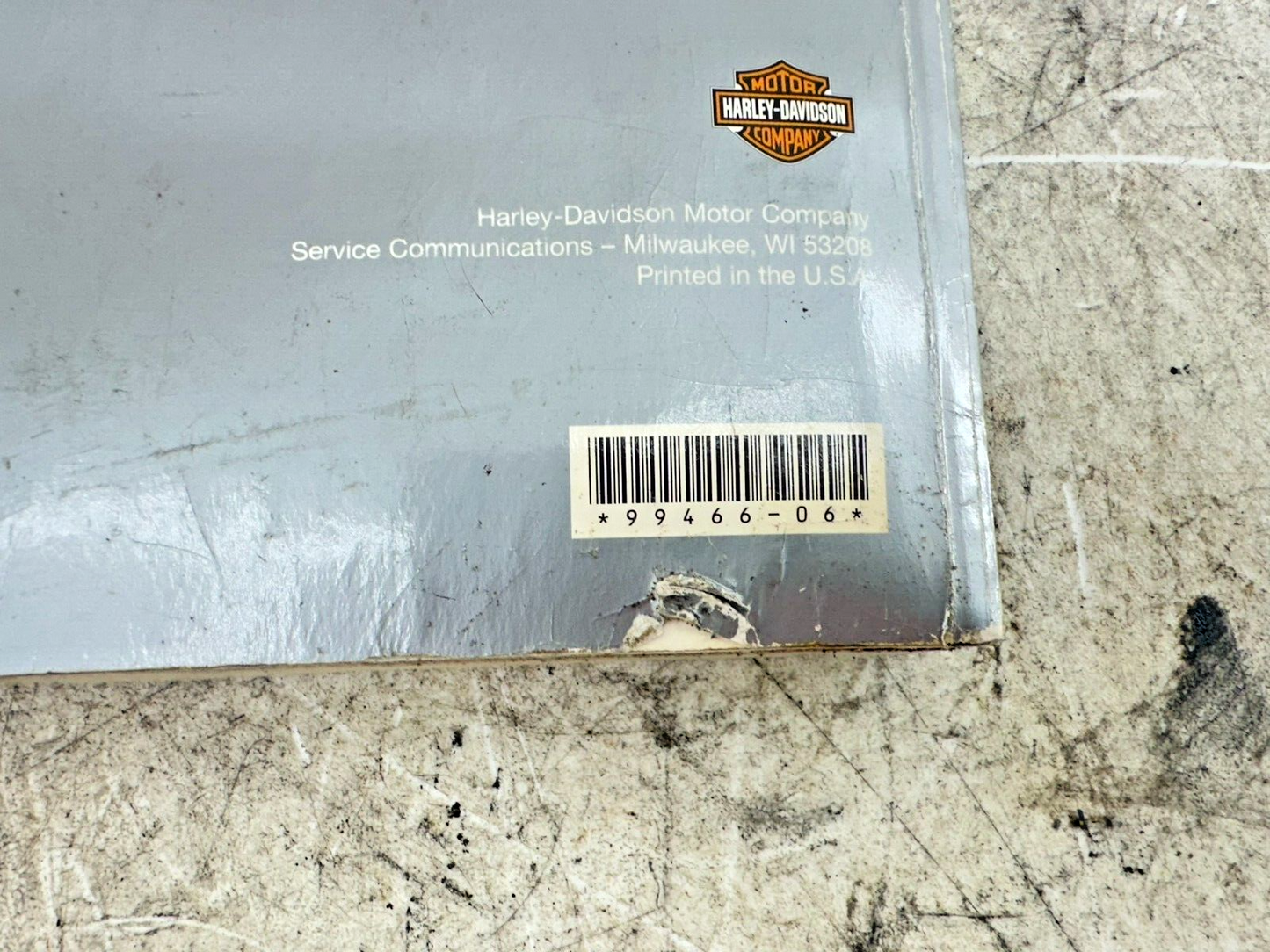 2007 Harley Electra Glide CVO Owner's Manual 99466-06
