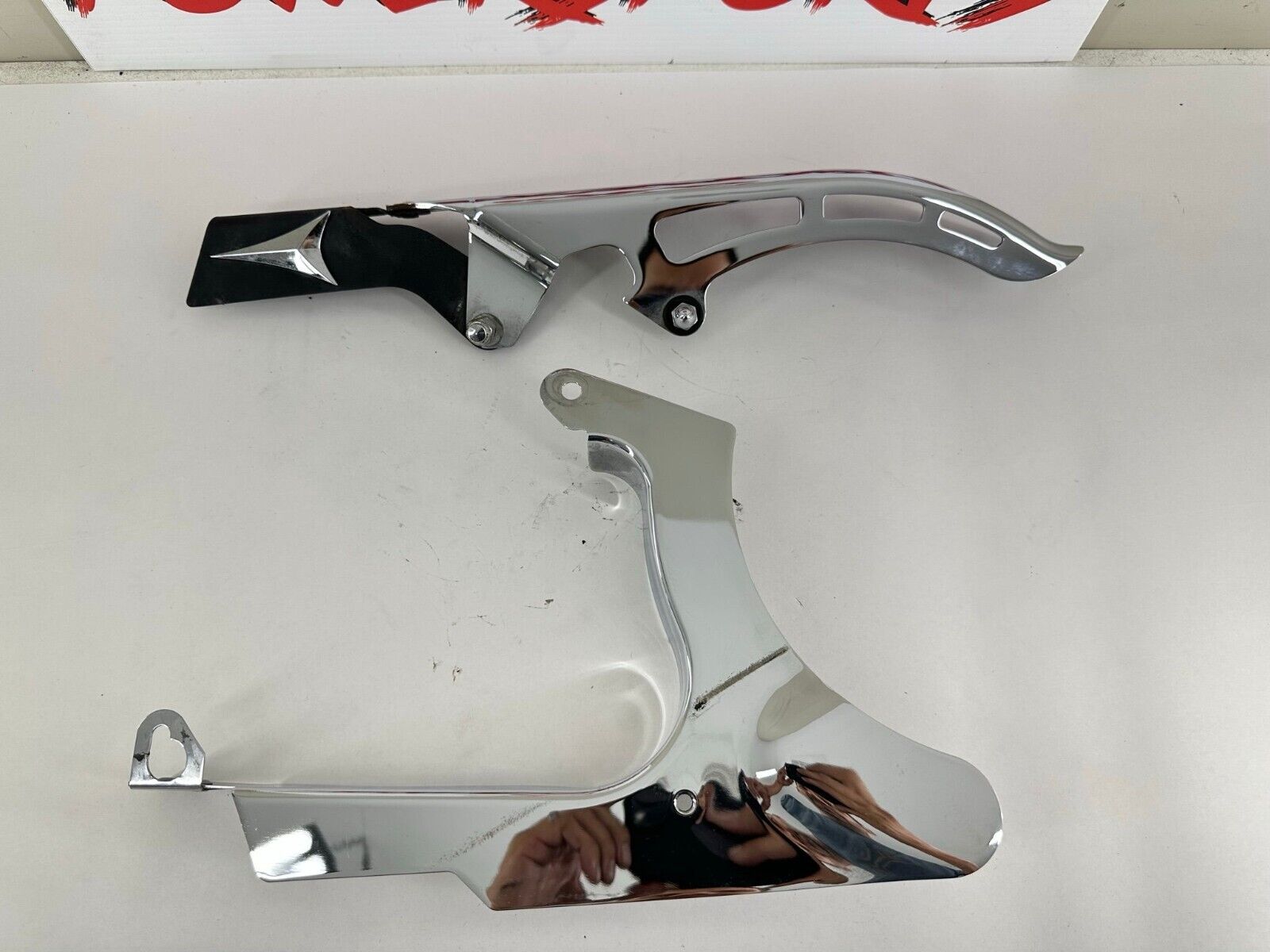 2005 HARLEY DAVIDSON SOFTAIL Chrome Upper + Lower Belt Ground Cover
