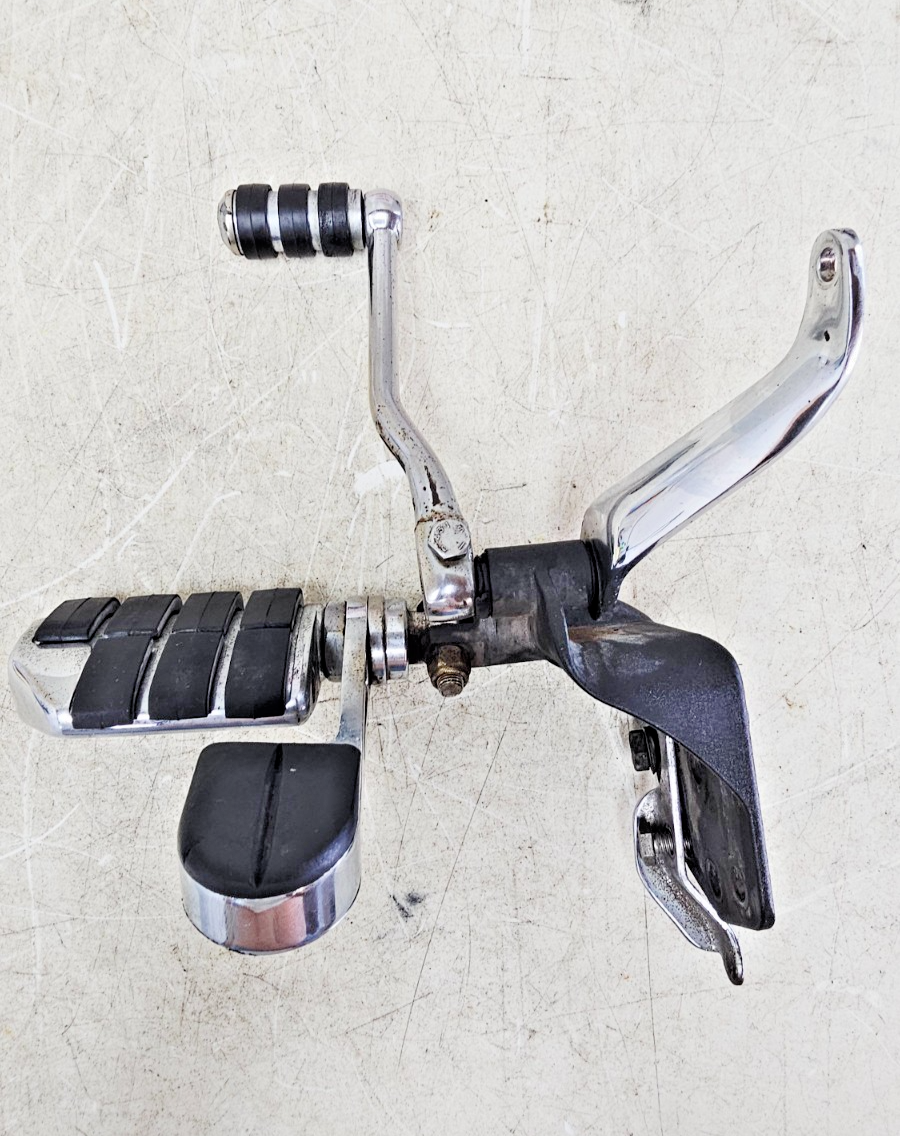 1993 HARLEY SOFTAIL Forward Controls Shift Lever Brake Pedal + Pegs Complete