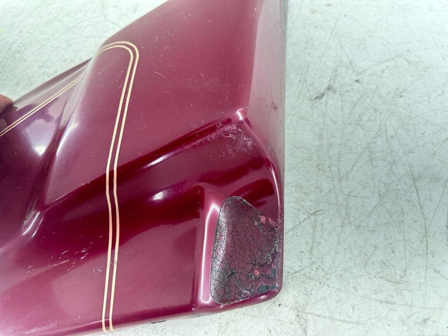 2004 HARLEY FLH ELECTRA GLIDE Right Left Side Cover Fairing Red 66250-97