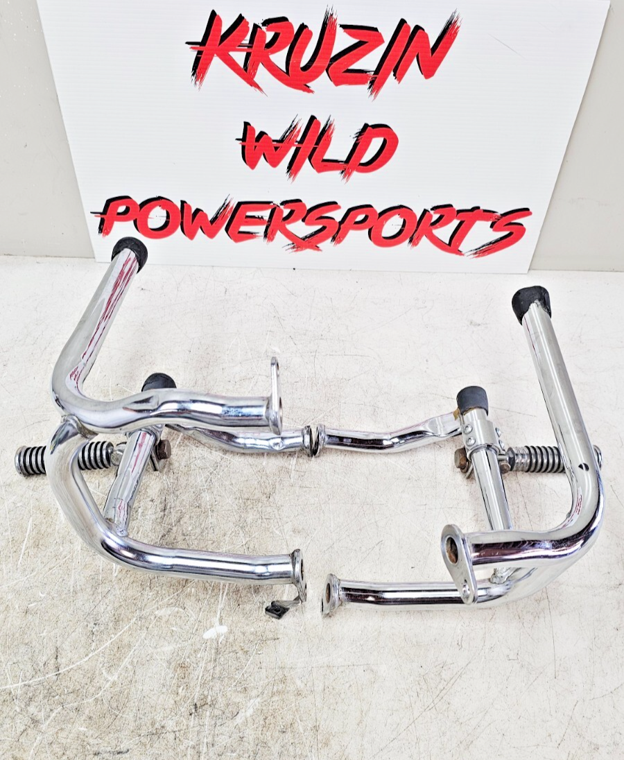 1995 HONDA GOLDWING GL1500 Front Engine Crash Bars Guards w/ Foot Pegs