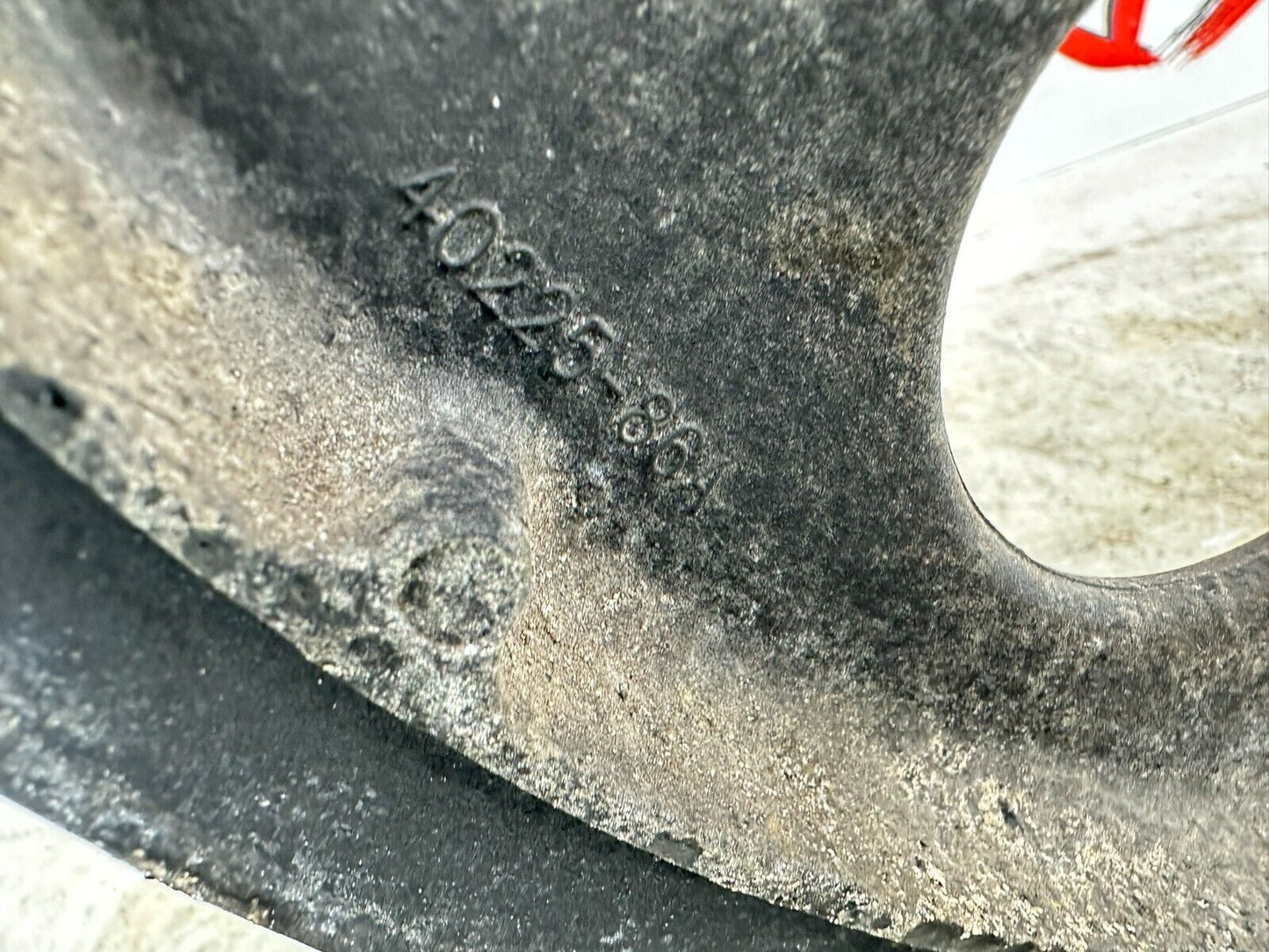 1997 HARLEY DYNA Final Drive Pulley Gear Sprocket + Hardware 40225-86A