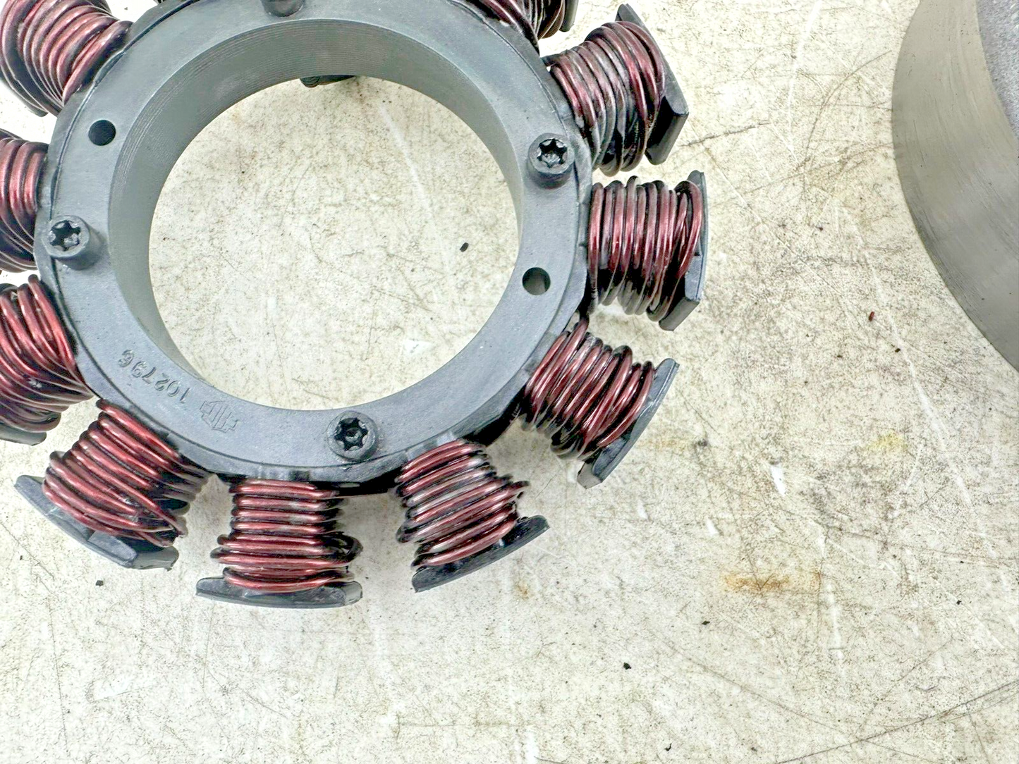 1997 HARLEY DYNA Magneto + Stator 7K Miles OEM HD