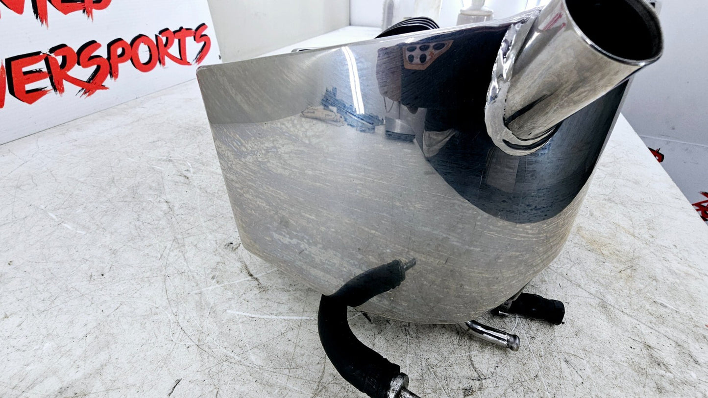 1988 HARLEY SOFTAIL Chrome Oil Tank Sac Sack Bag Battery Tray