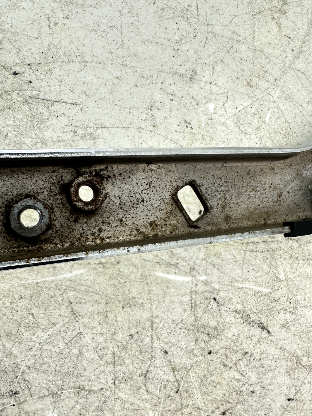 2003 HARLEY ELECTRA GLIDE classic Chrome Saddlebag Mounting Frame Bars Bracket