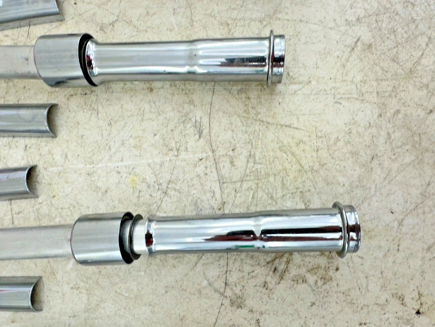 1999 HARLEY SOFTAIL Chrome Adjustable Push Rod Covers