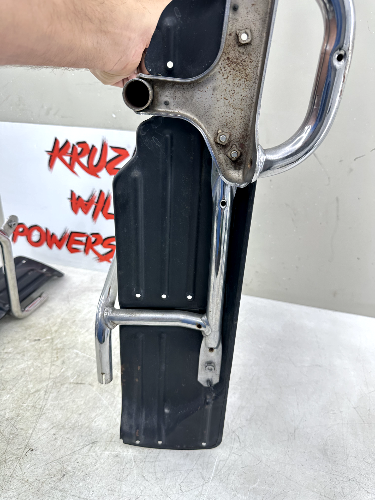 1999 HONDA VALKYRIE INTERSTATE Right + Left Saddlebag Mounting Frame Bars