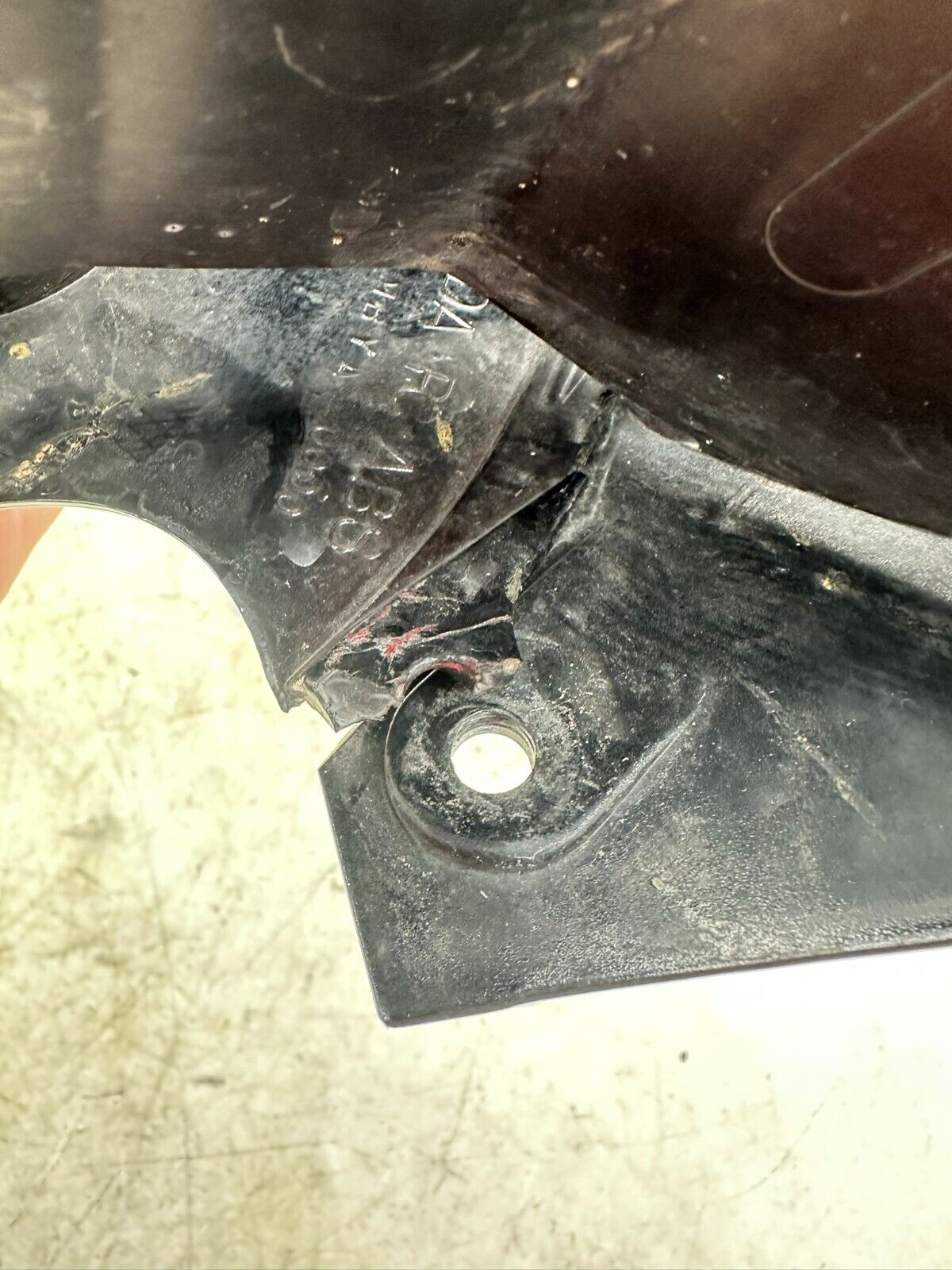 1999 HONDA VALKYRIE INTERSTATE Left Radiator Cover Fairing Pod