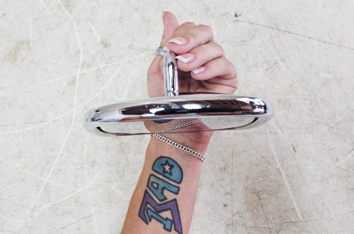 1996 HARLEY FLH ELECTRA GLIDE Left Right Rear View Mirror Mirrors Chrome