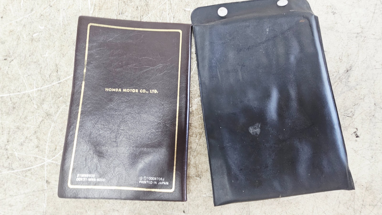 1995 HONDA GOLDWING GL1500 Owner's Manual Information Guide Book Booklet
