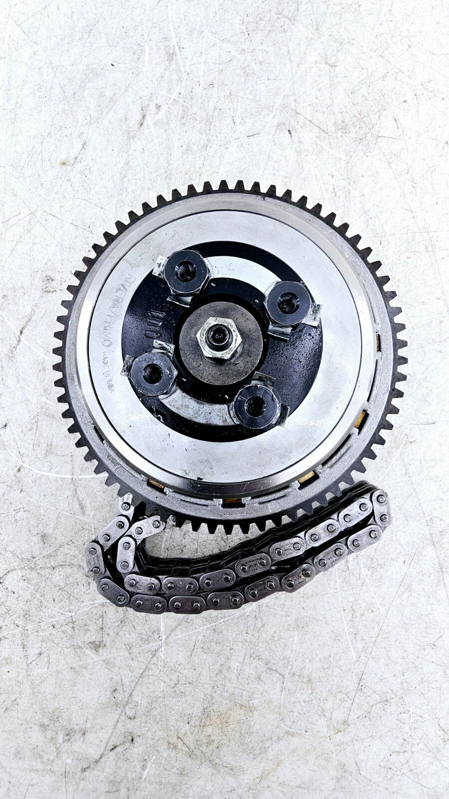 1988 HARLEY SOFTAIL Primary Clutch Chain Jackshaft Compensator Tapered Shaft