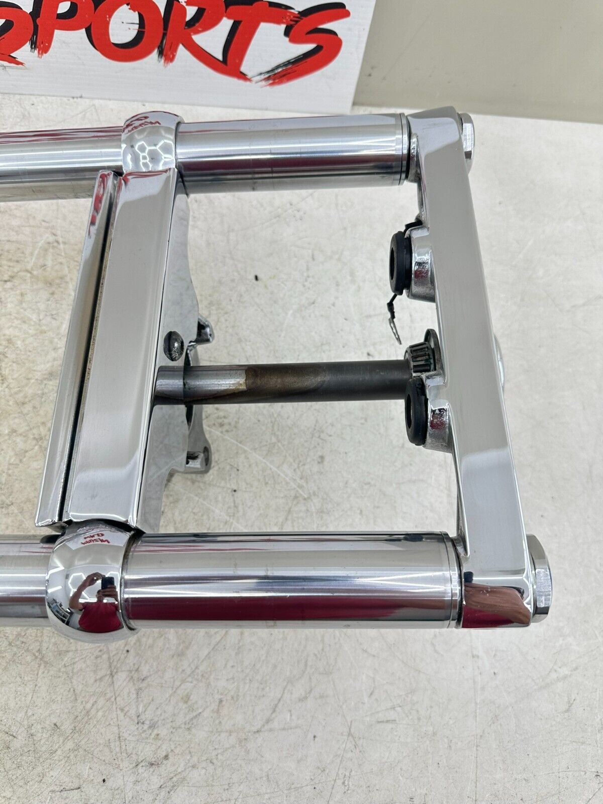 1999 HARLEY SOFTAIL Chrome Wide Glide Forks Triple Tree Clamp