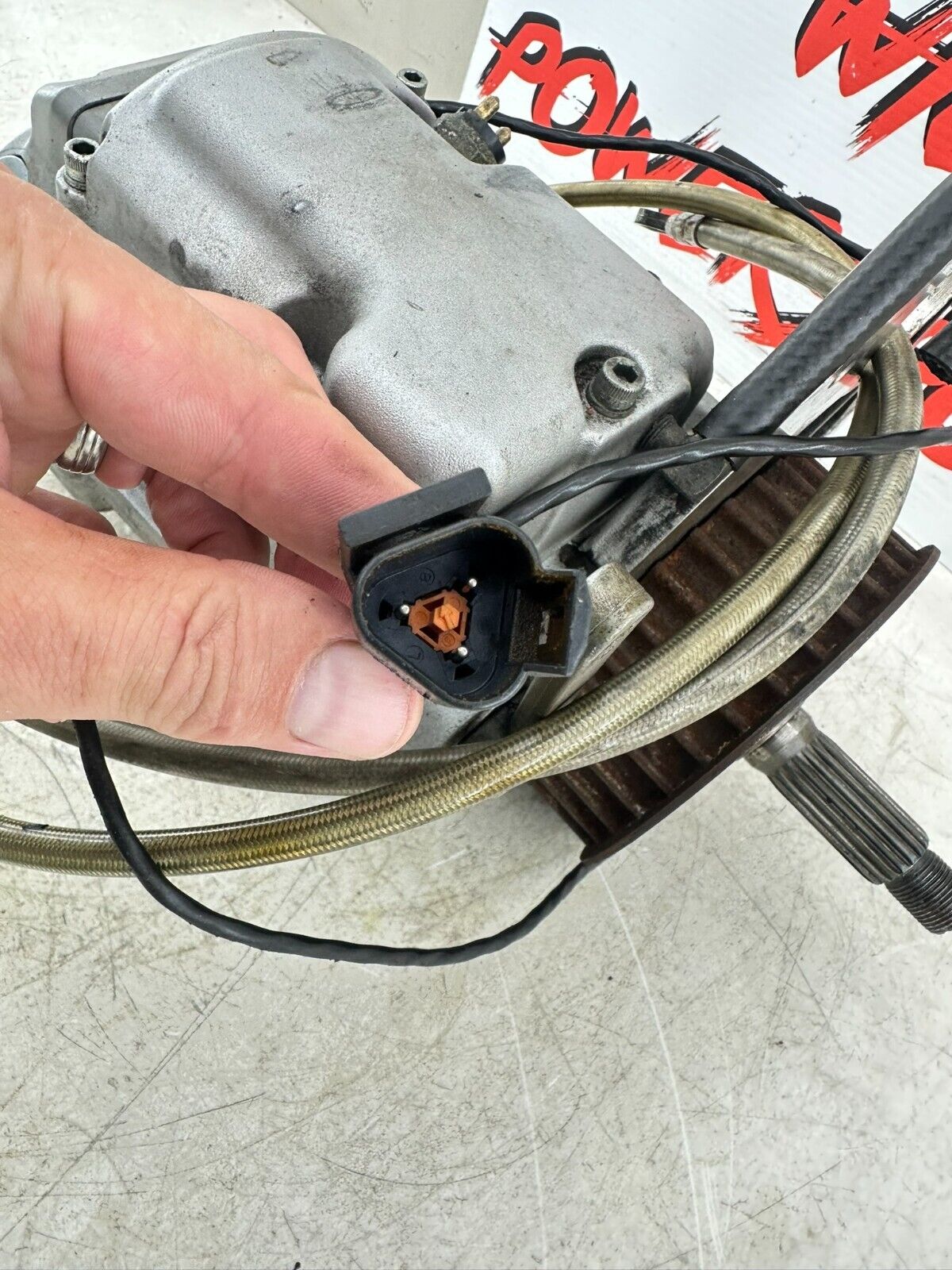 1999 HARLEY SOFTAIL OEM HD 5 Speed Transmission Gearbox + Cable