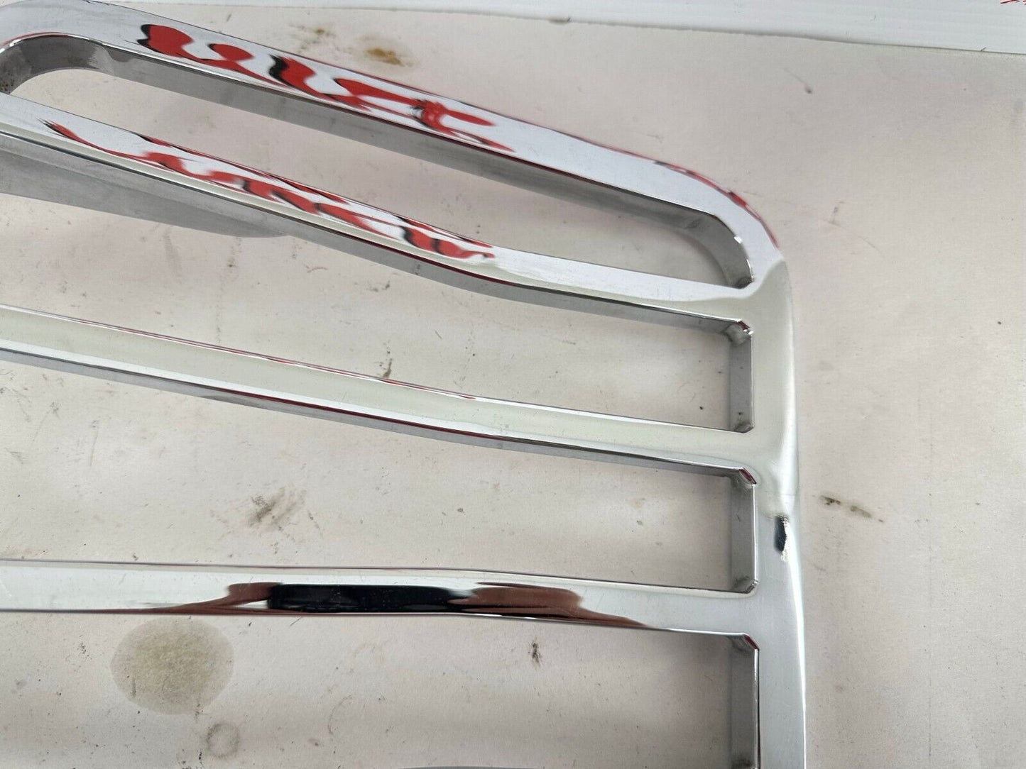 2003 HARLEY SOFTAIL Chrome Luggage Rack Sissy Bar Passenger Backrest