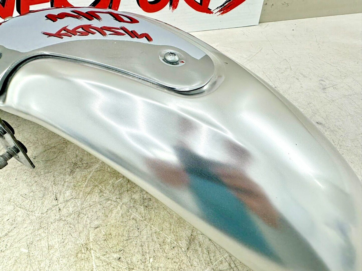 2003 Harley Davidson V Rod VRSCA 100th Anniversary Front Fender +Chrome Bracket