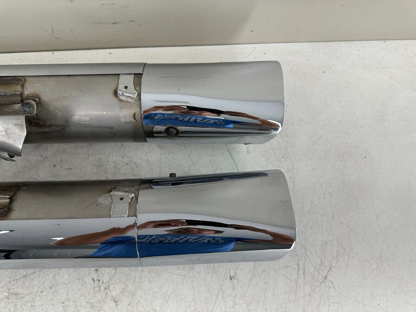 2001-2010 Honda Goldwing GL1800 1800 Genuine Right Left Exhaust Muffler OE Tips
