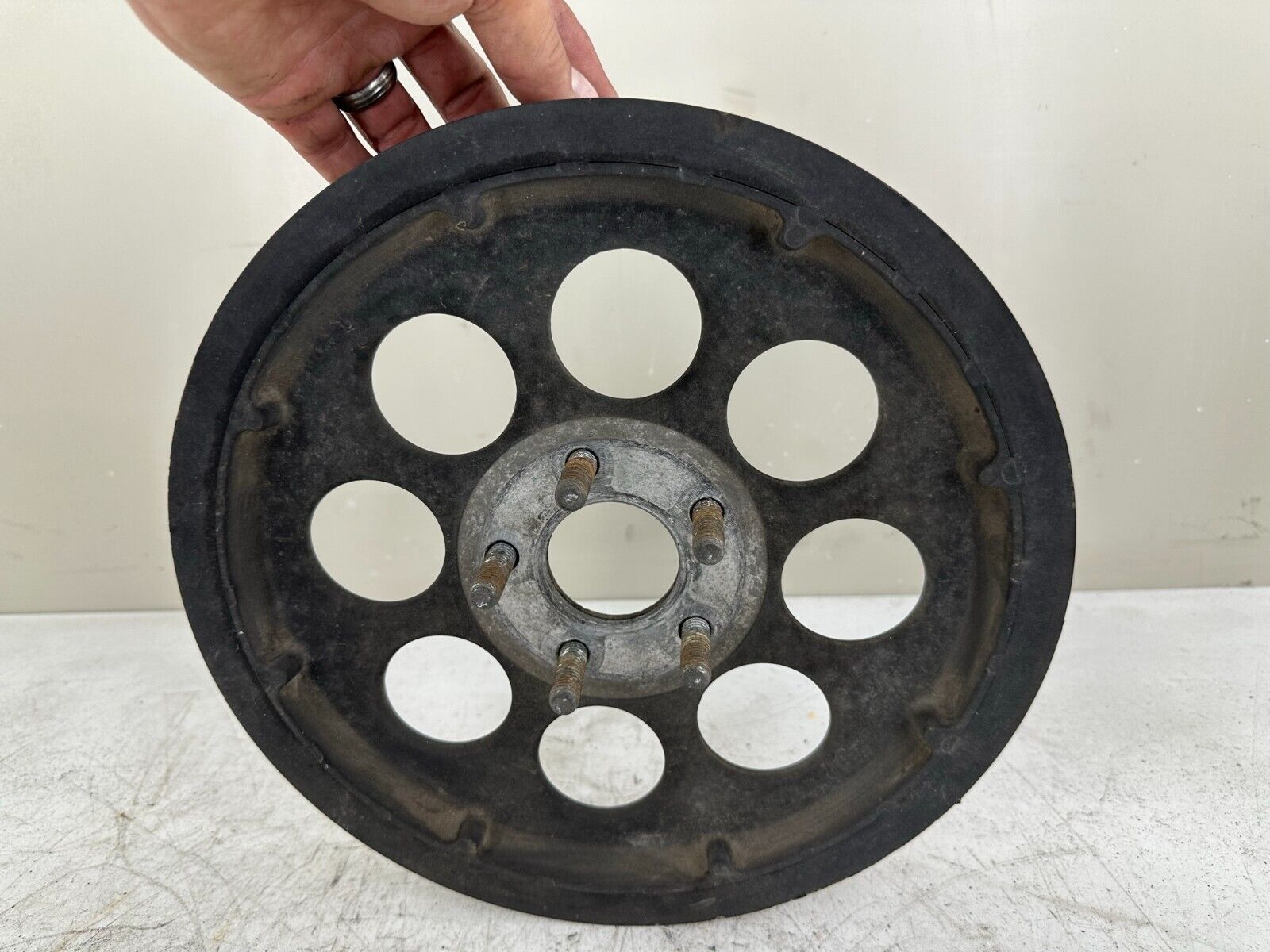 1996 HARLEY FLH ROADKING TOURING Rear Wheel Pulley Sprocket Gear 70T w/ Bolts