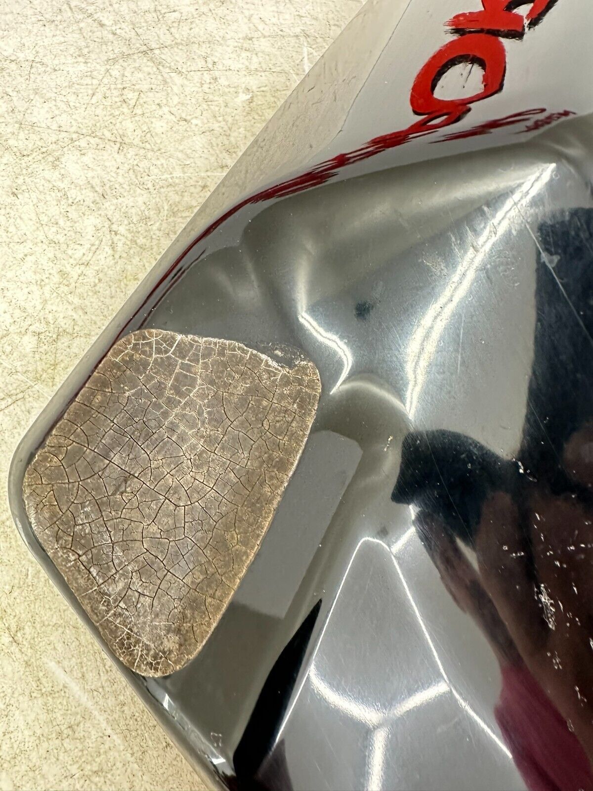 2003 HARLEY ELECTRA GLIDE classic Right Side Cover Black Anniversary Paint