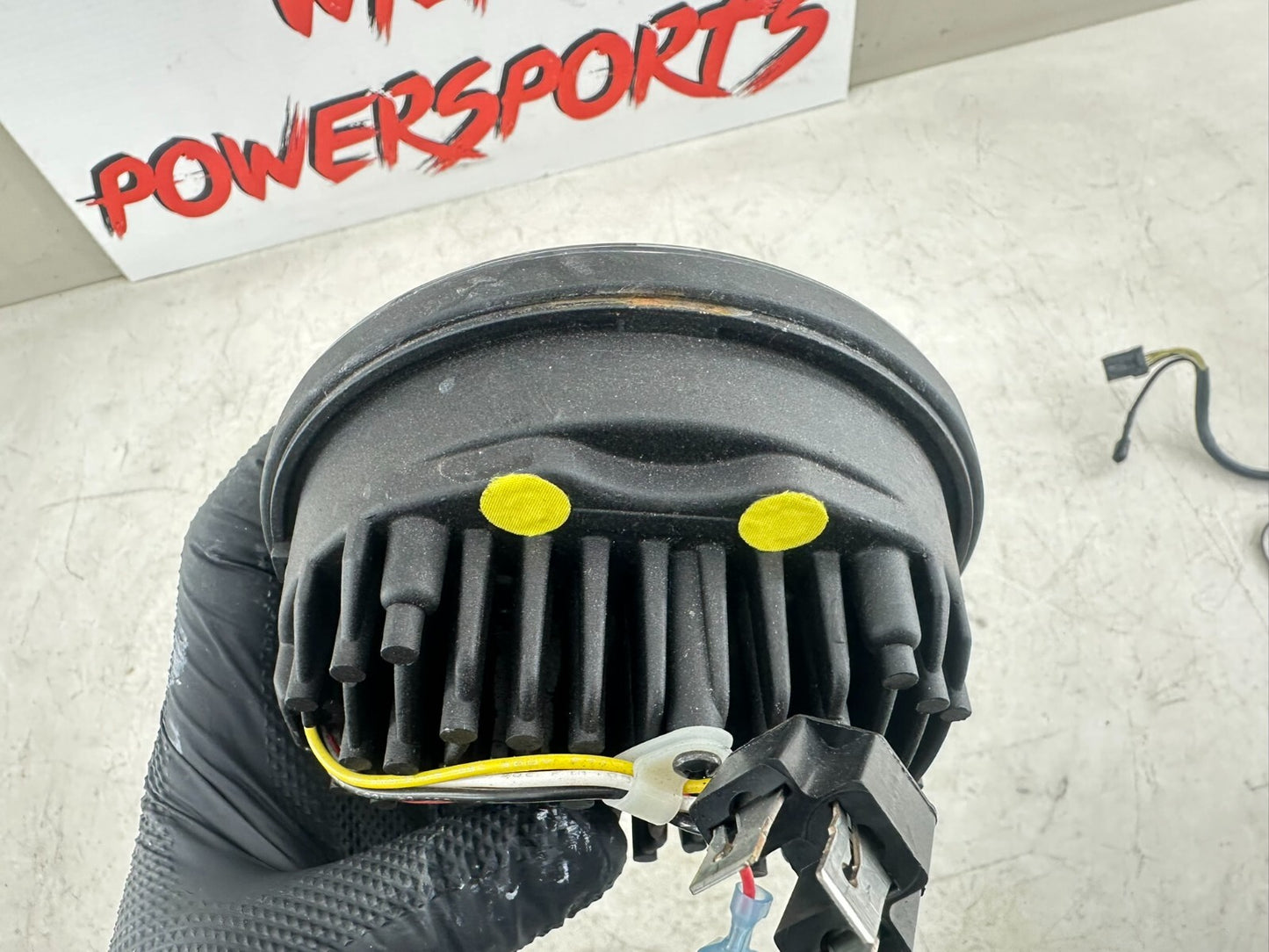 2001 HARLEY SOFTAIL Chrome Day Maker Projector LED Headlight 5.5" OEM HD