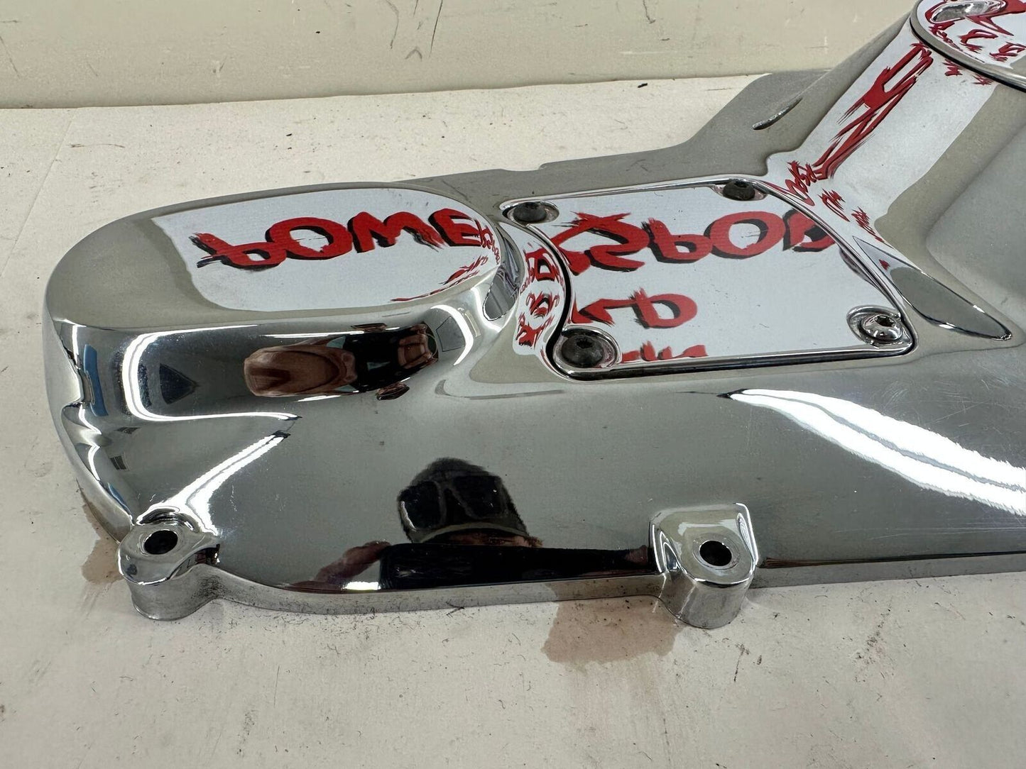 2000 HARLEY FLH ELECTRA GLIDE Chrome Outer Primary Clutch Cover