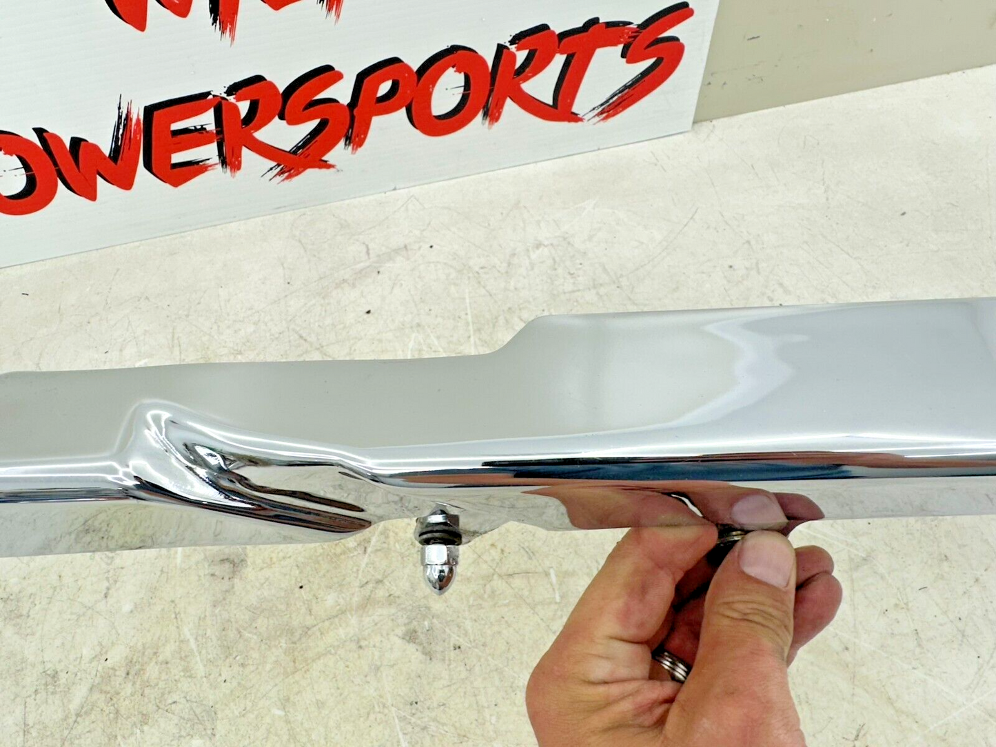 2002 HARLEY SOFTAIL Chrome Upper Belt Cover Guard