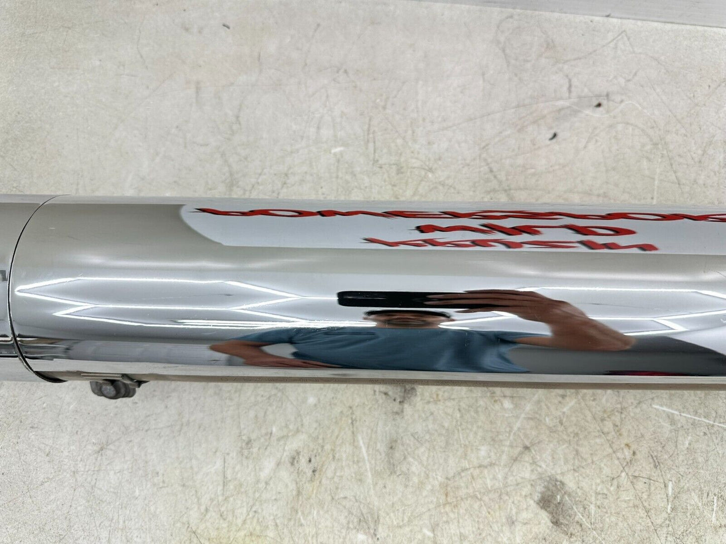 1999 HONDA VALKYRIE INTERSTATE Chrome Right Exhaust Header Pipe System Nice