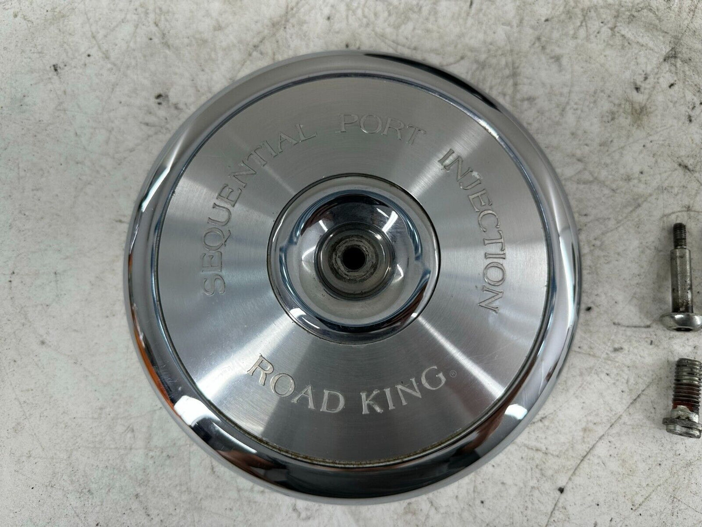 1996 HARLEY FLH ROADKING Touring EFI Intake Housing Filter Backing Plate