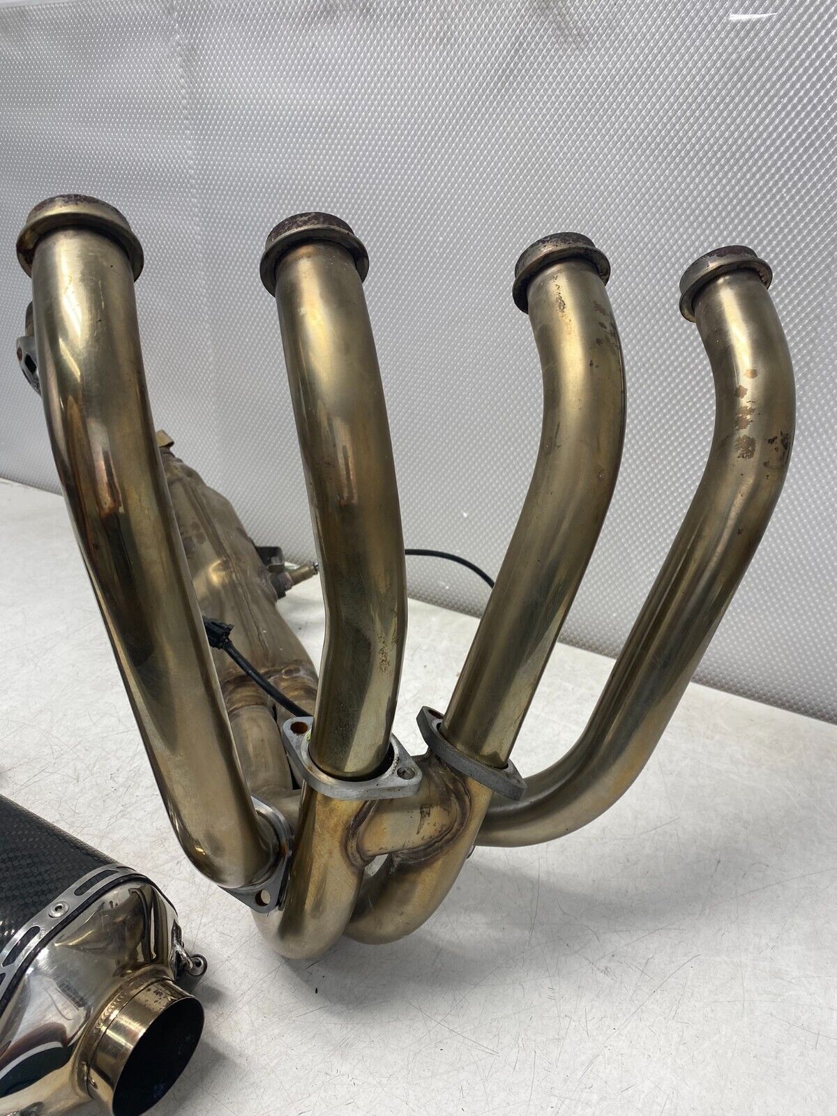 2007 SUZUKI BANDIT 1250S YOSHIMURA Exhaust Carbon Fiber Slip On Stainless Header