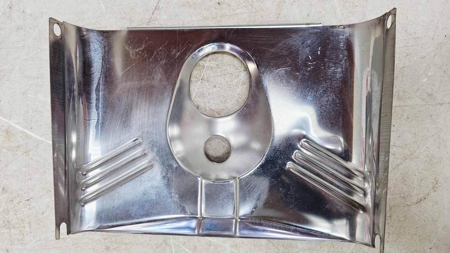 2002 HARLEY SOFTAIL Chrome Headlight Mount Bracket Cover Panel