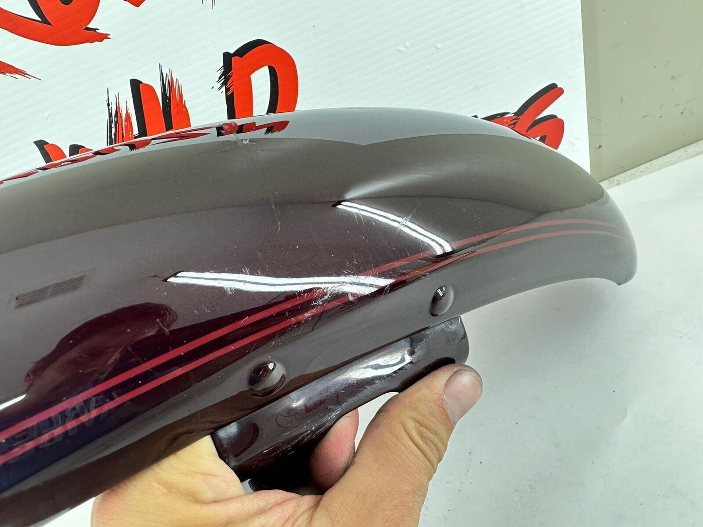 2007 HARLEY SPORTSTER CUSTOM Purple Front Fender Narrow Glide