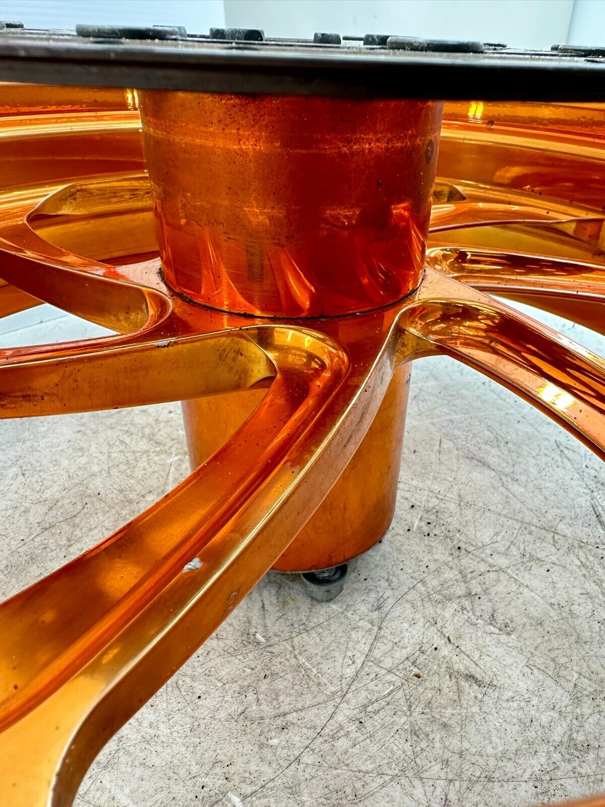 2006 Victory Kingpin 18x5 Rear Wheel Rim/Orange