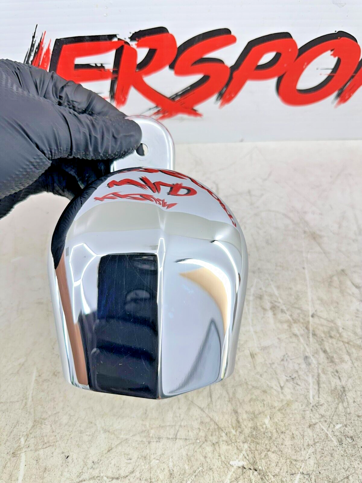 2002 HARLEY DYNA LOW RIDER Horn + Chrome Cover