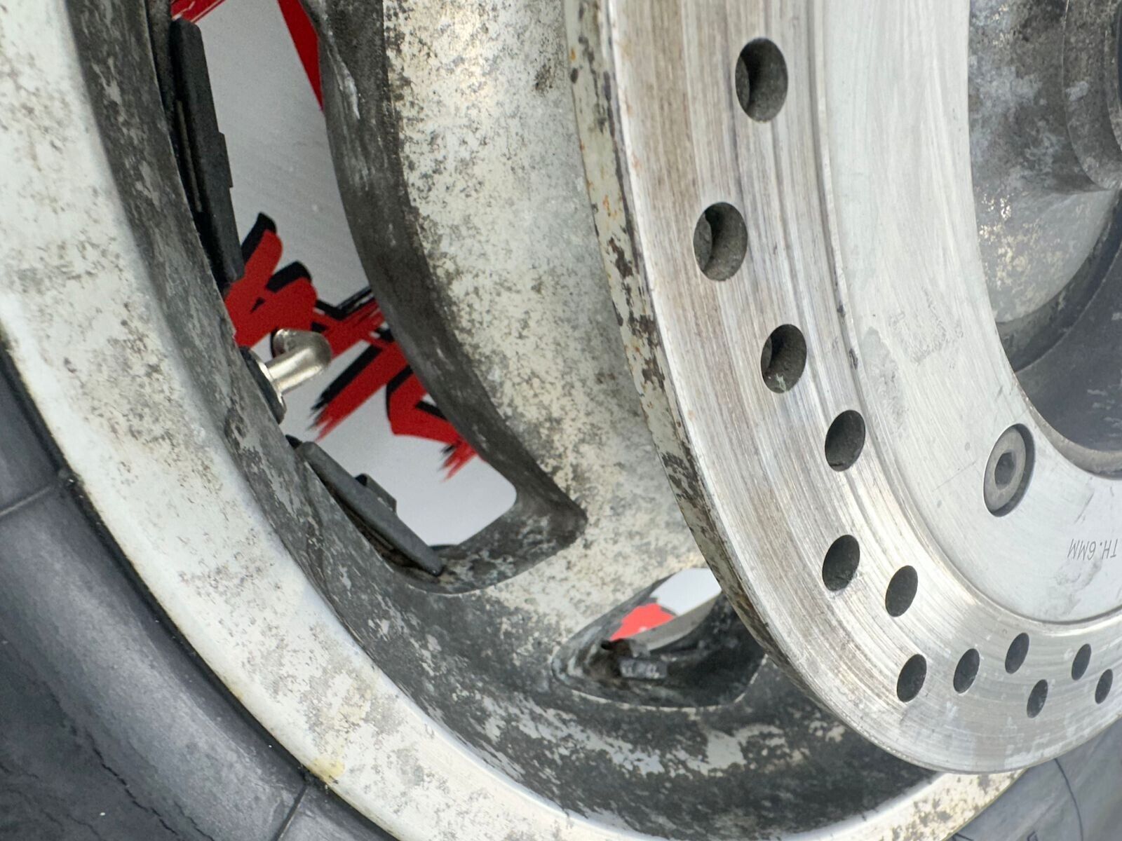 1998 HONDA VALKYRIE INTERSTATE Rear Wheel Rim Mag