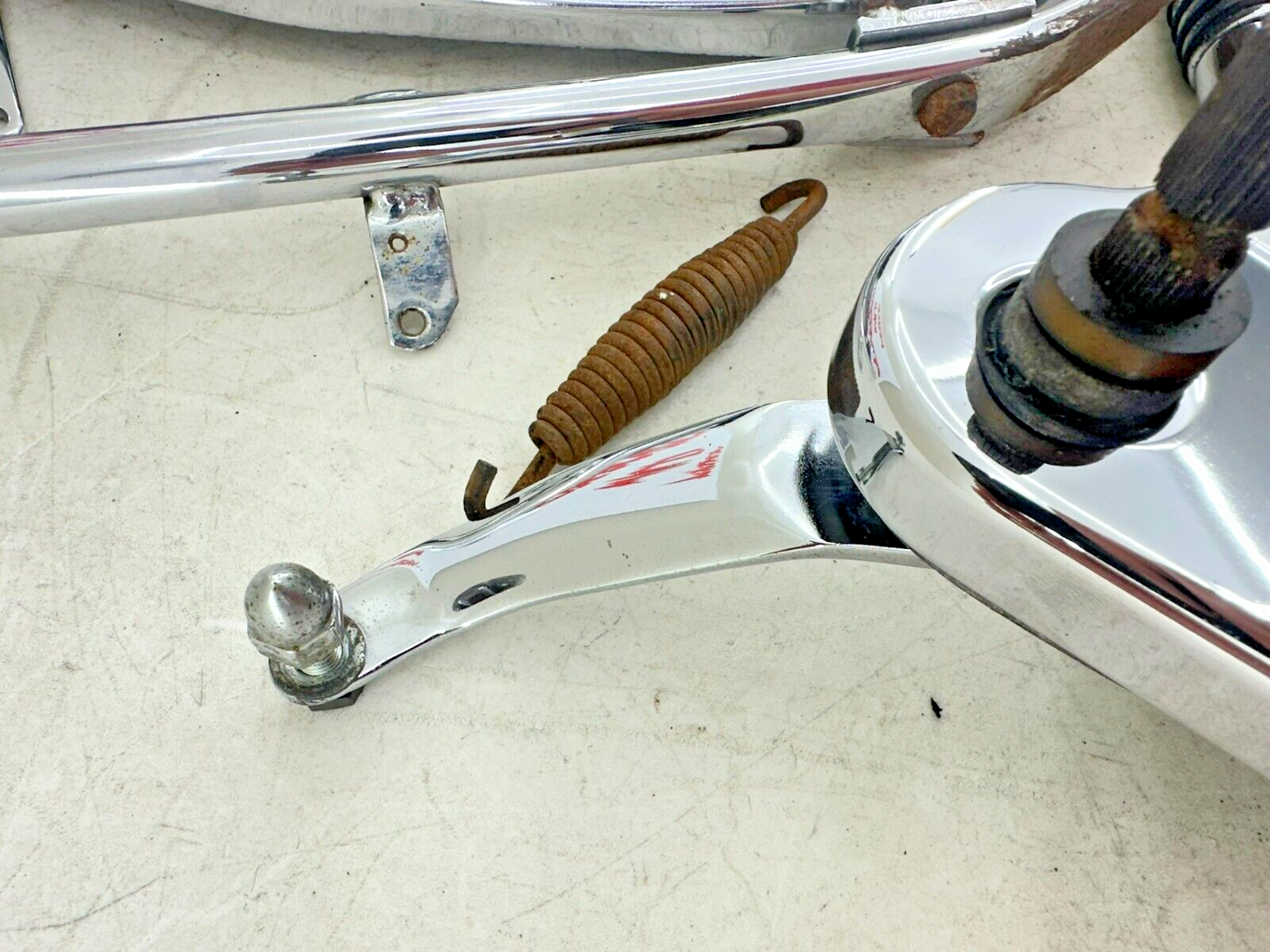 1995 HARLEY SOFTAIL OEM HD Driver Floorboards Footrest Heel Toe Shifter Brake