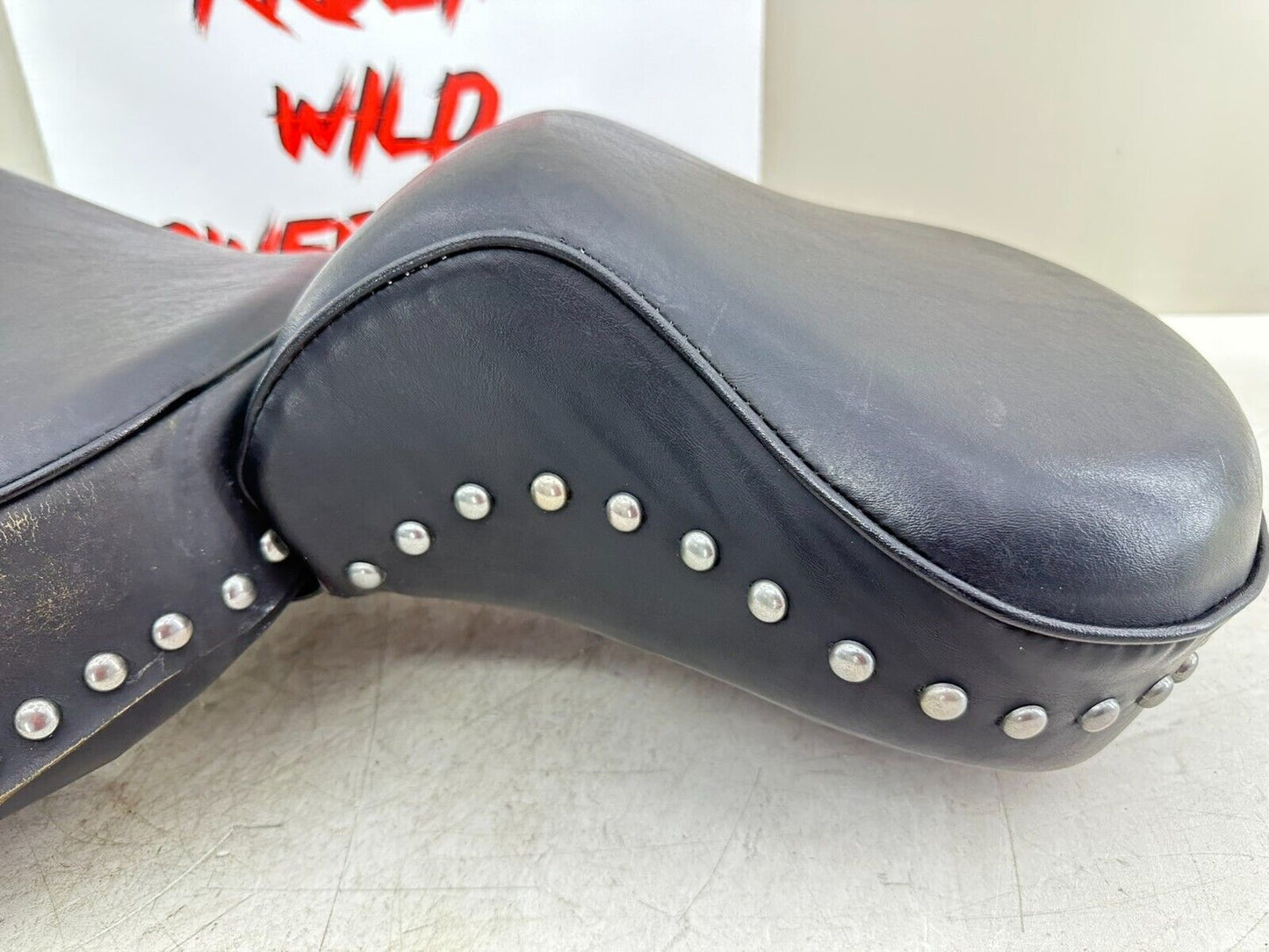 1995 HARLEY SOFTAIL Driver Passenger Seat Saddle 2 Up Studded