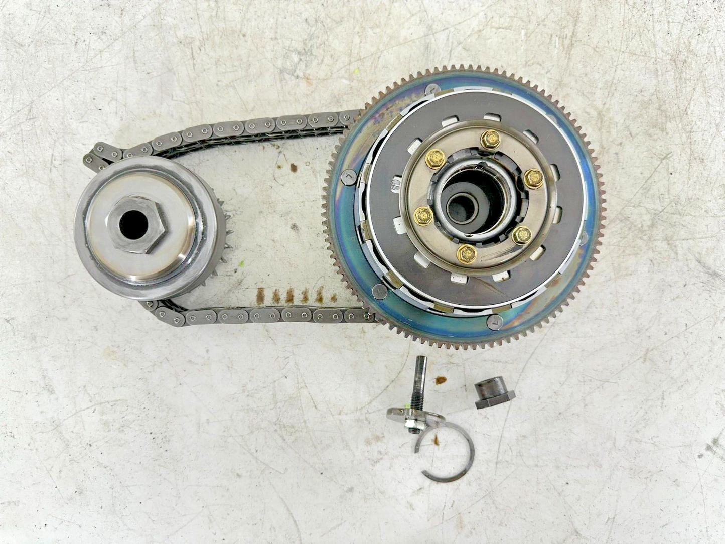 1999 HARLEY FLH ELECTRA GLIDE Primary Clutch Chain Gears OEM HD