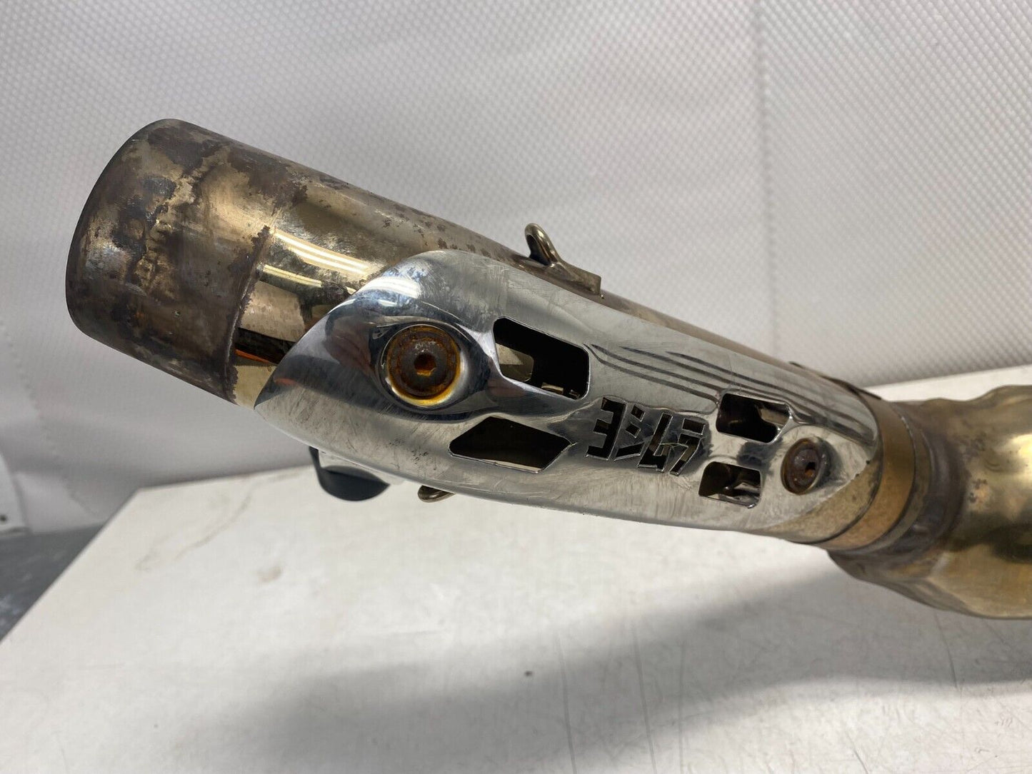 2007 SUZUKI BANDIT 1250S YOSHIMURA Exhaust Carbon Fiber Slip On Stainless Header