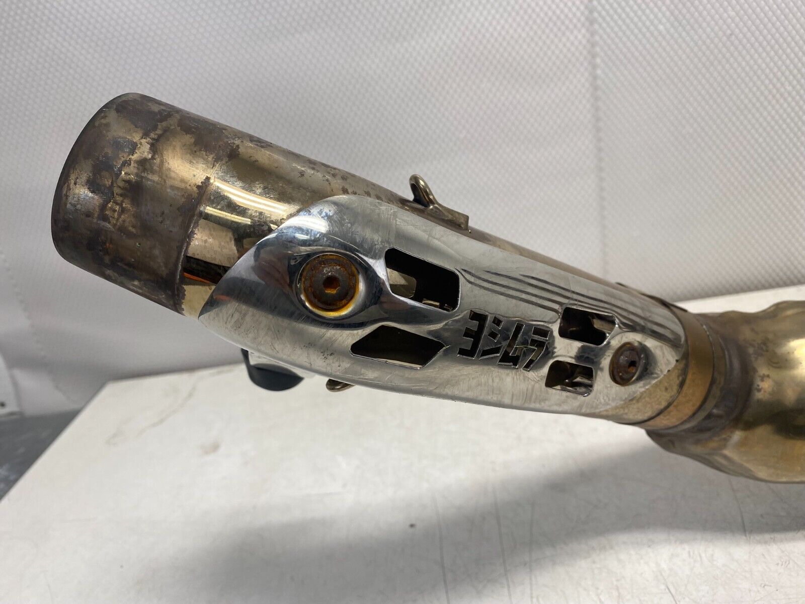2007 SUZUKI BANDIT 1250S YOSHIMURA Exhaust Carbon Fiber Slip On Stainless Header