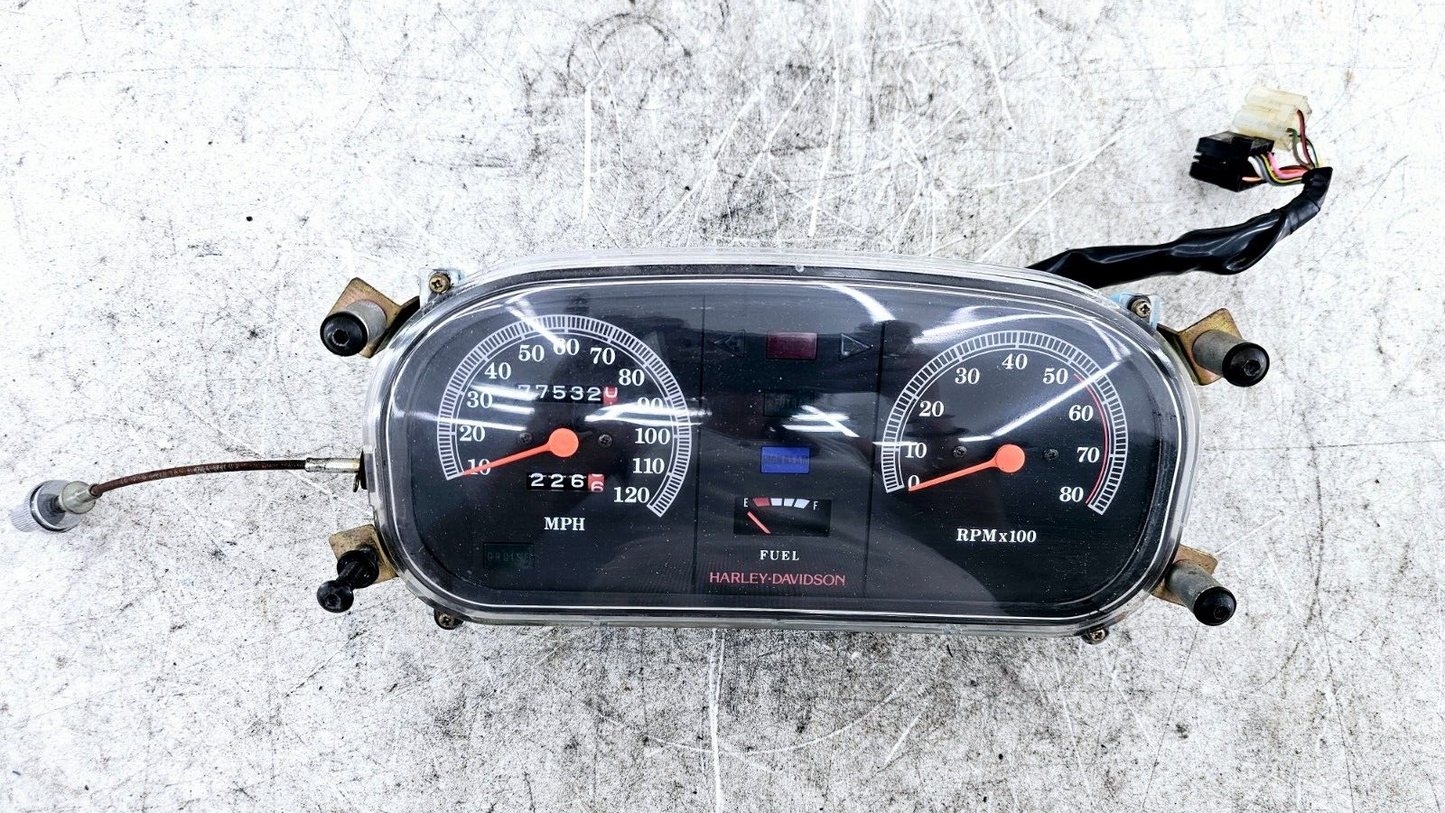 1994 HARLEY FLH ELECTRA GLIDE Speedometer Tachometer Instrument Cluster Gauge