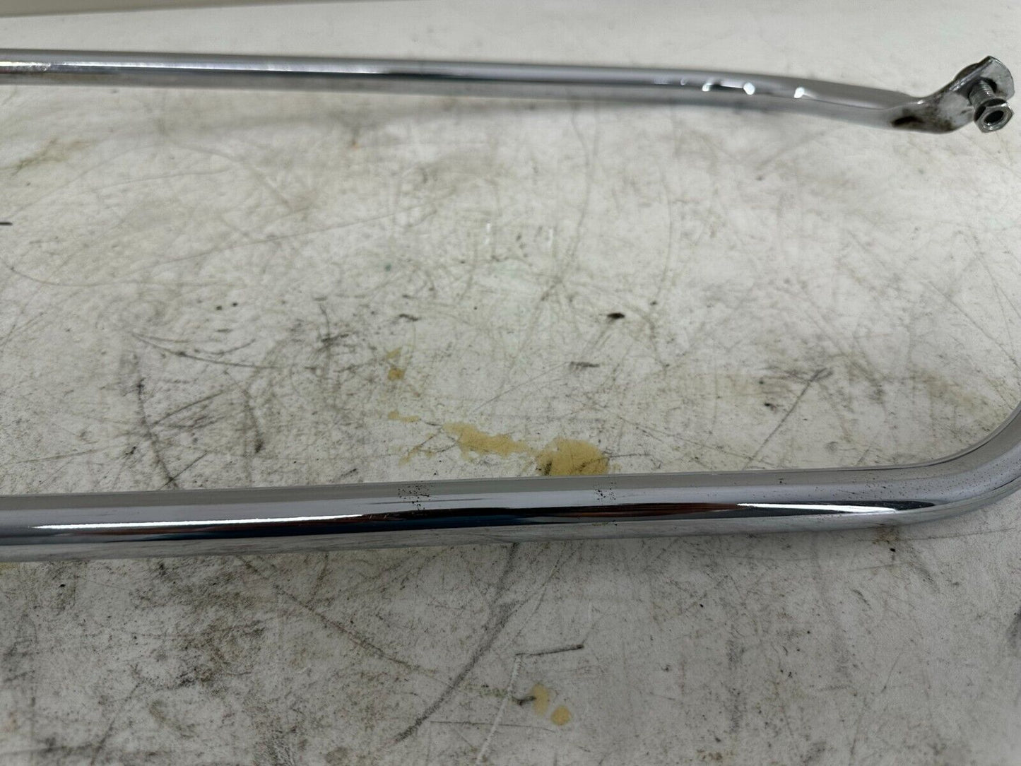 2005 HARLEY FLH ROADKING Saddlebag Lower Chrome Trim Exhaust Mounting Bracket