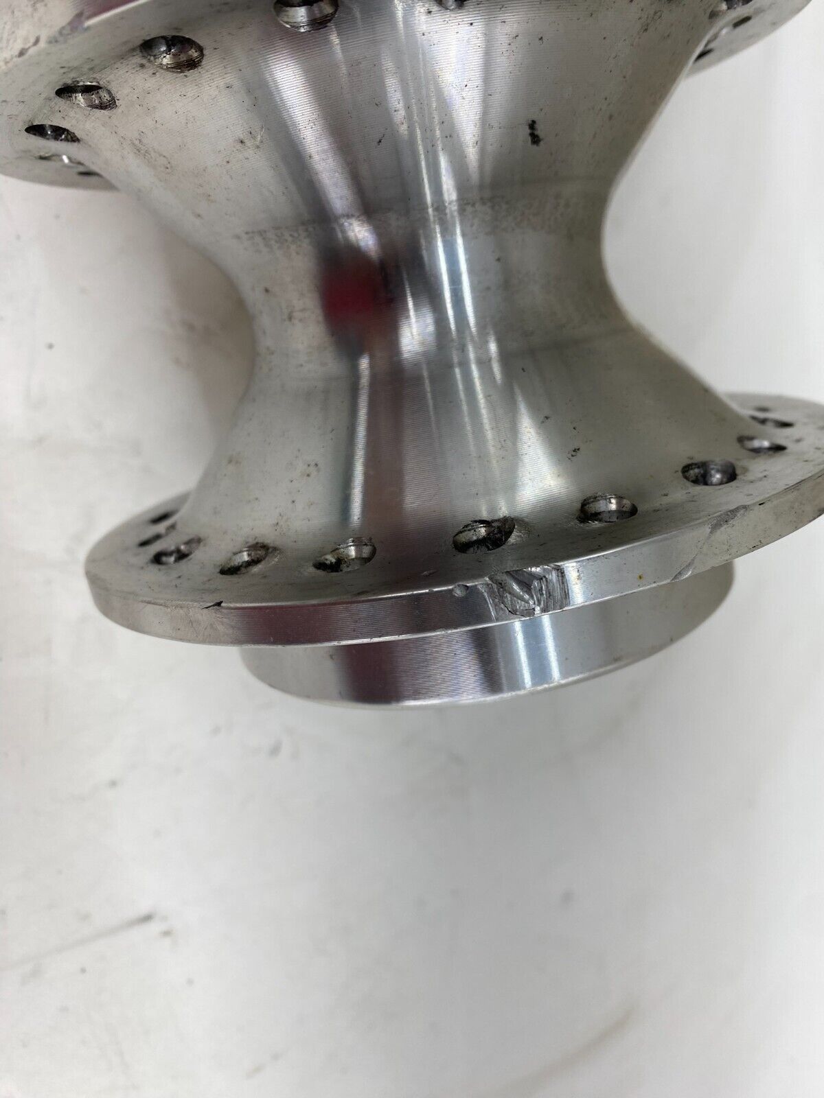 06-17 Harley Davidson Dyna Street Bob Front Wheel Hub  w/ 1" Bearings