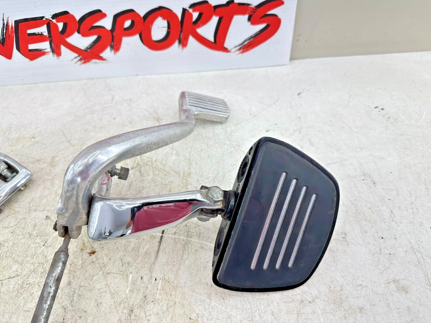 2002 HARLEY DYNA LOW RIDER OEM HD Mid Controls Shift Lever Brake Pedal + Linkage