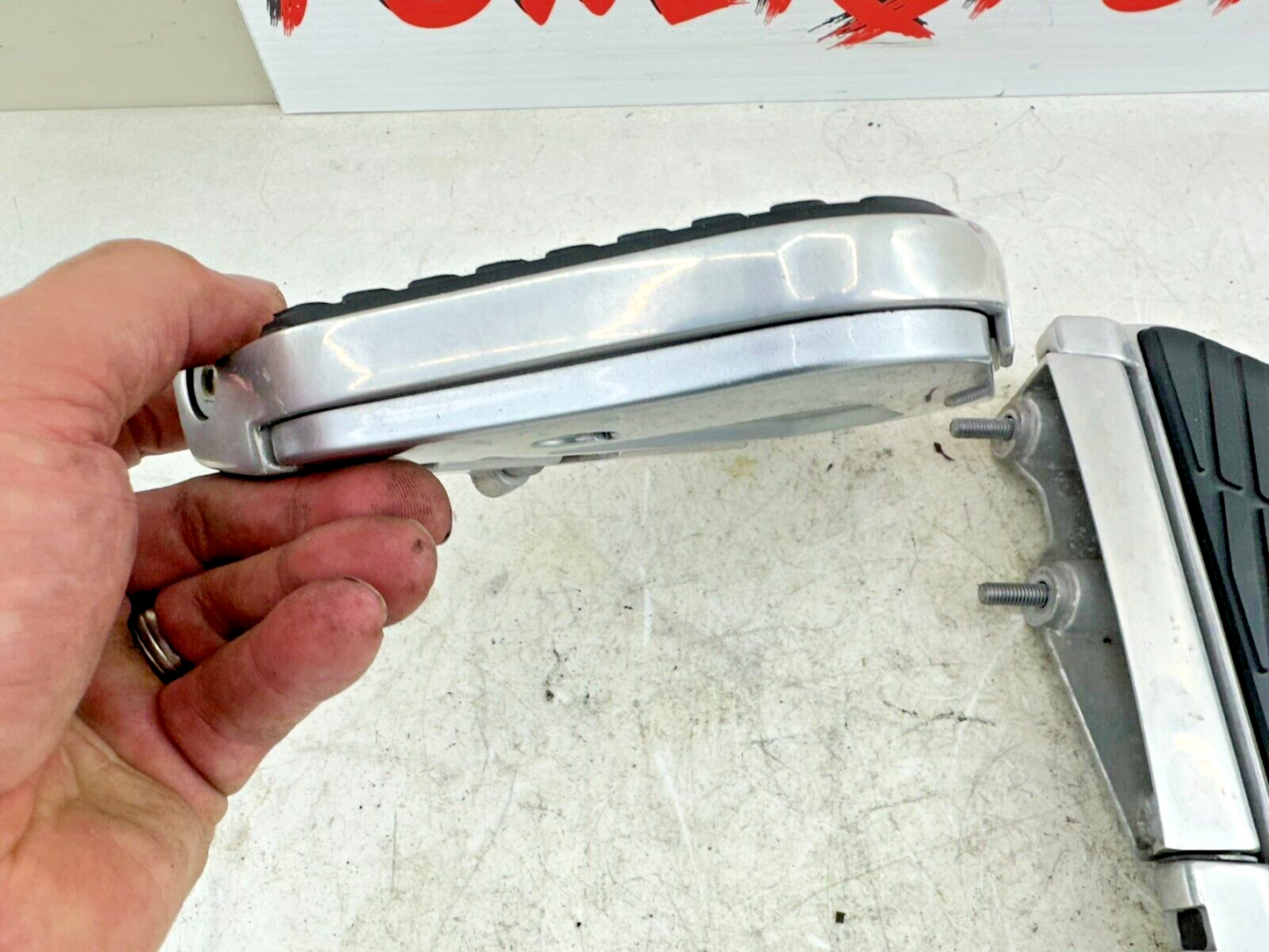 2004 Honda Goldwing GL1800 Right Left Passenger Floorboards Foot Rest