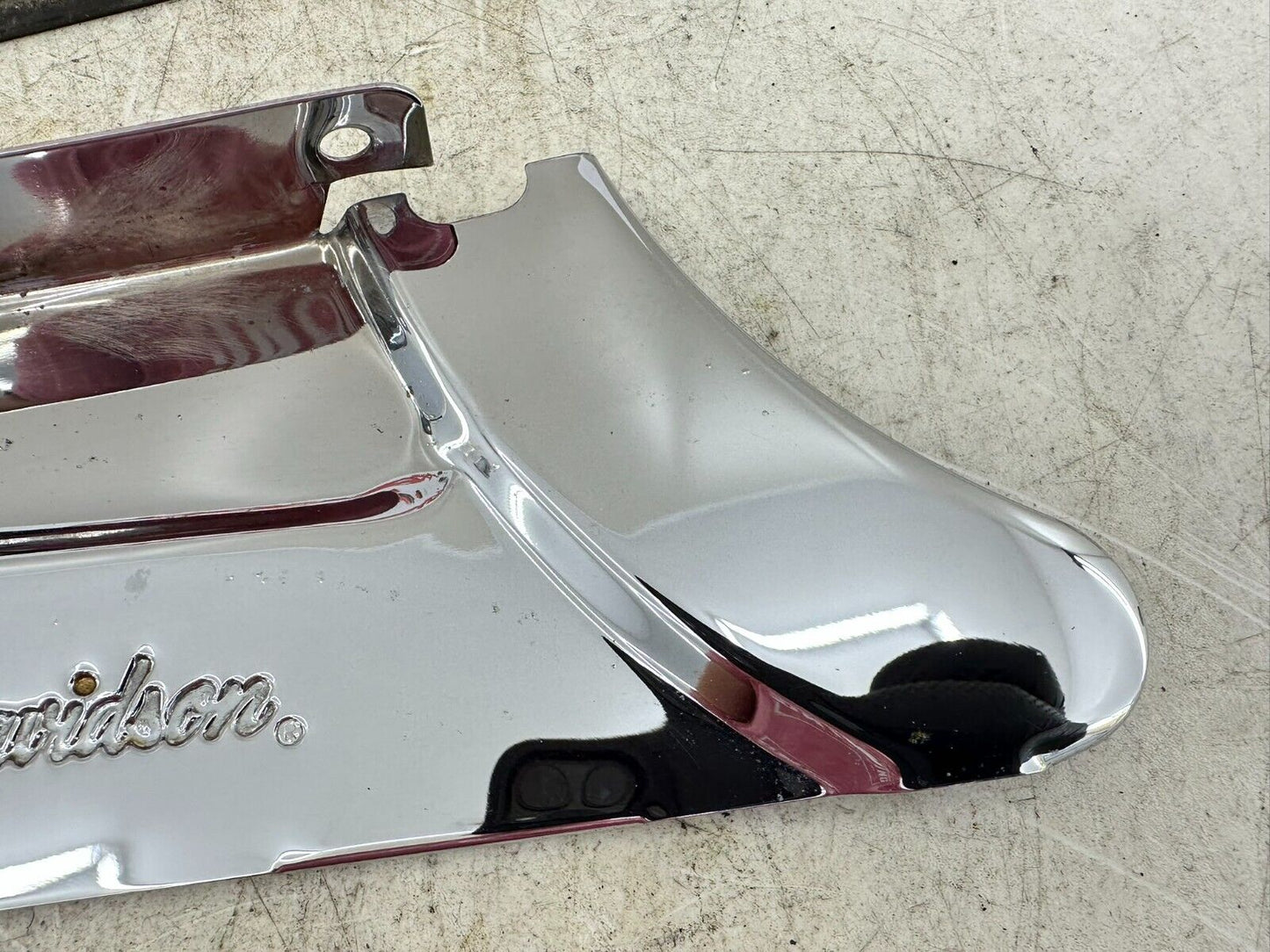 2002 HARLEY DYNA LOW RIDER Chrome Lower Belt Cover + Plastic Guard