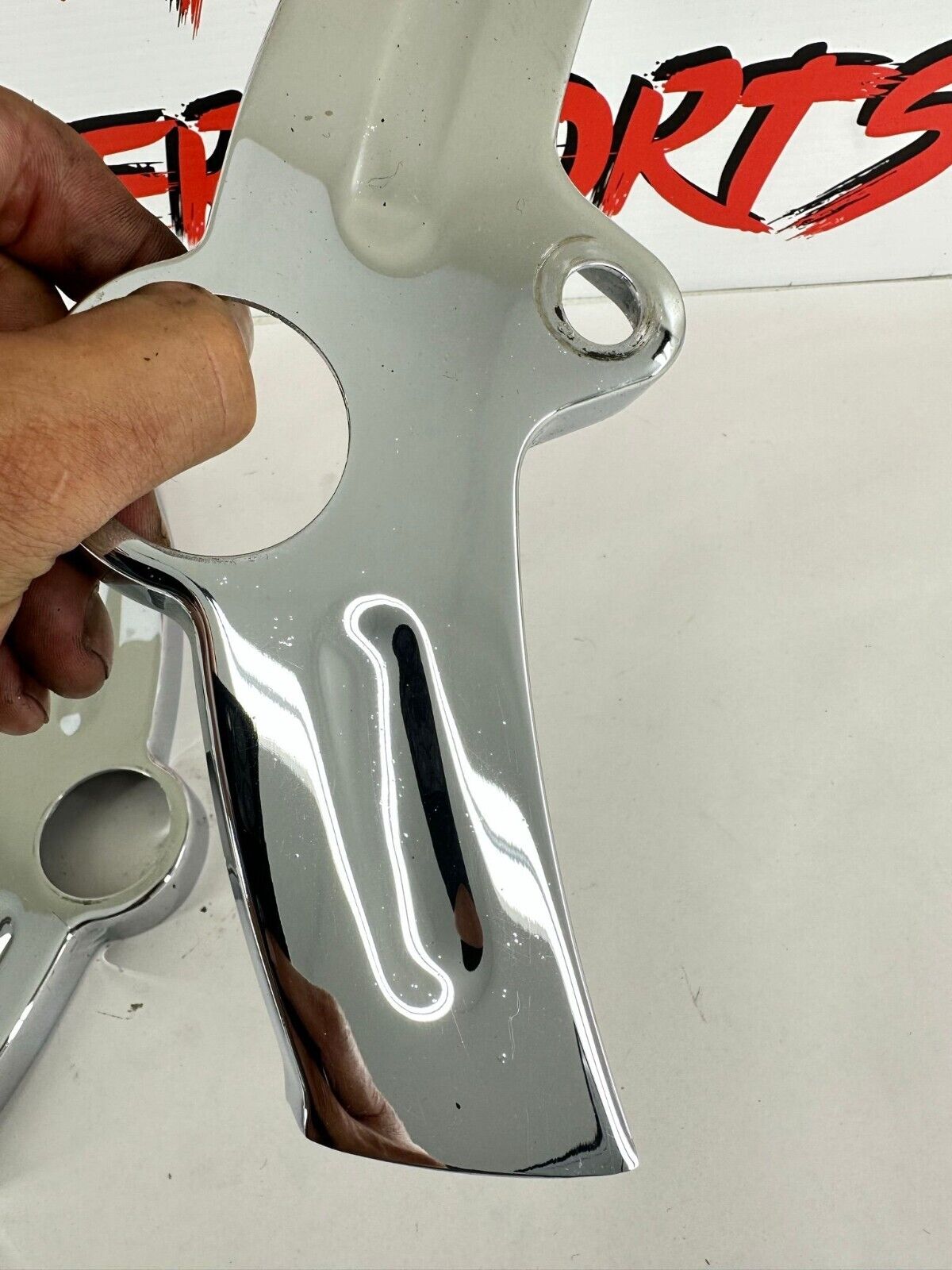 2005 HARLEY DAVIDSON SOFTAIL Chrome Right Left Frame Cover Guard