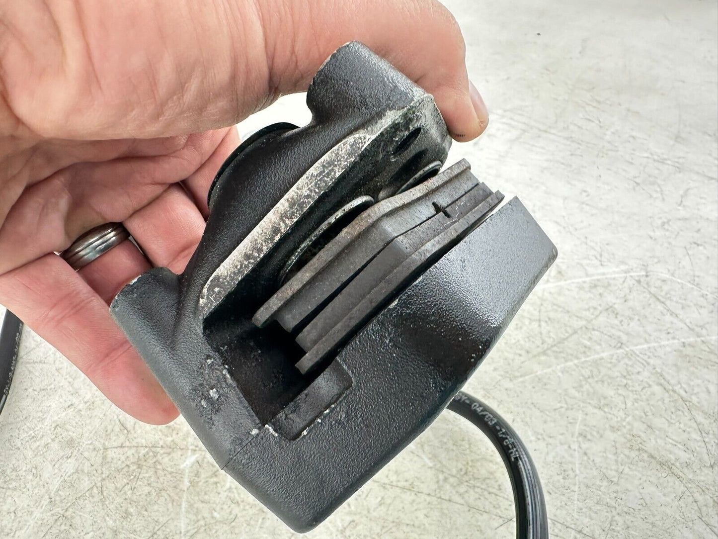 2000 up HARLEY ELECTRA GLIDE Right Left Front Brake Caliper + Hose