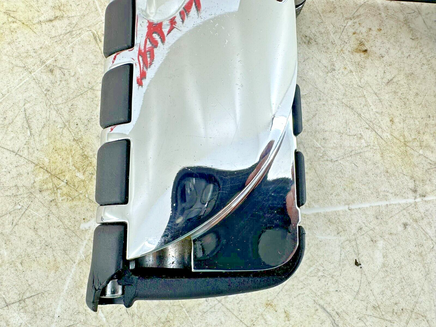 1999 HARLEY SOFTAIL Chrome Kuryakyn Transformer Footpegs + MTG Bracket