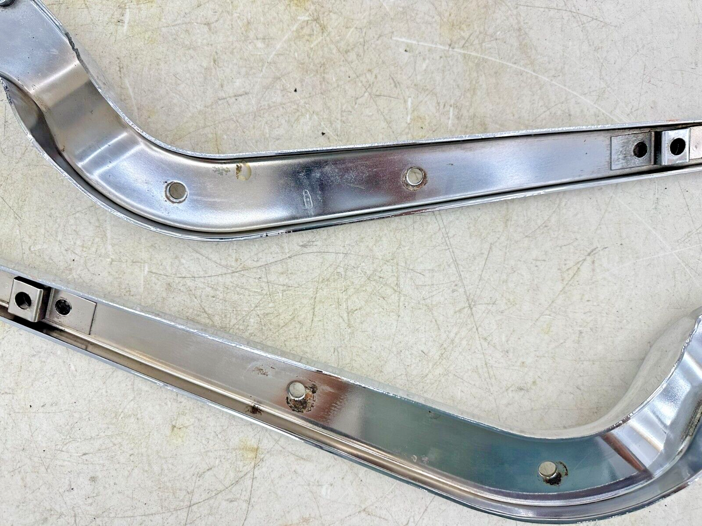 1999 HARLEY SOFTAIL Chrome Rear Fender Frame Strut Arm Bars